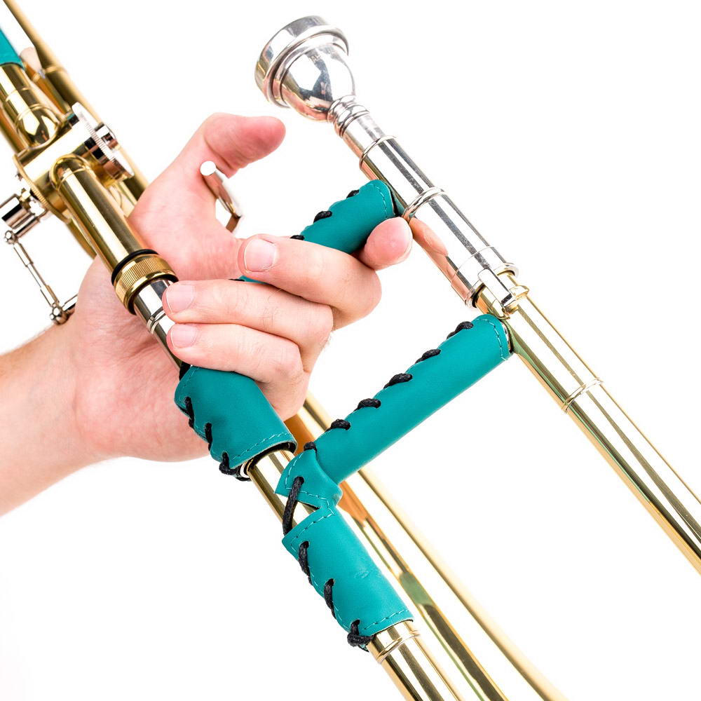 Trombone Hand and Neck Guards | Crazy Horse Leather
