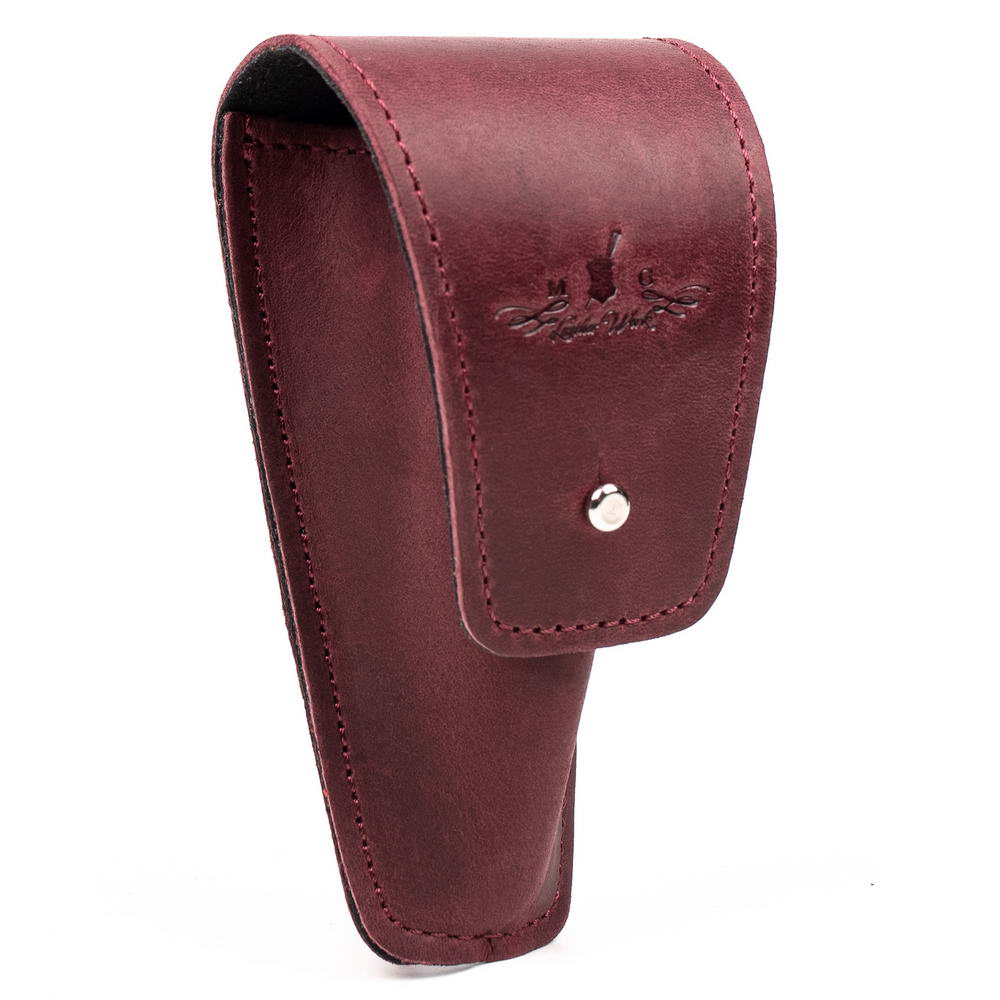 Single Trombone/Euphonium Mouthpiece Pouch | Crazy Horse Leather