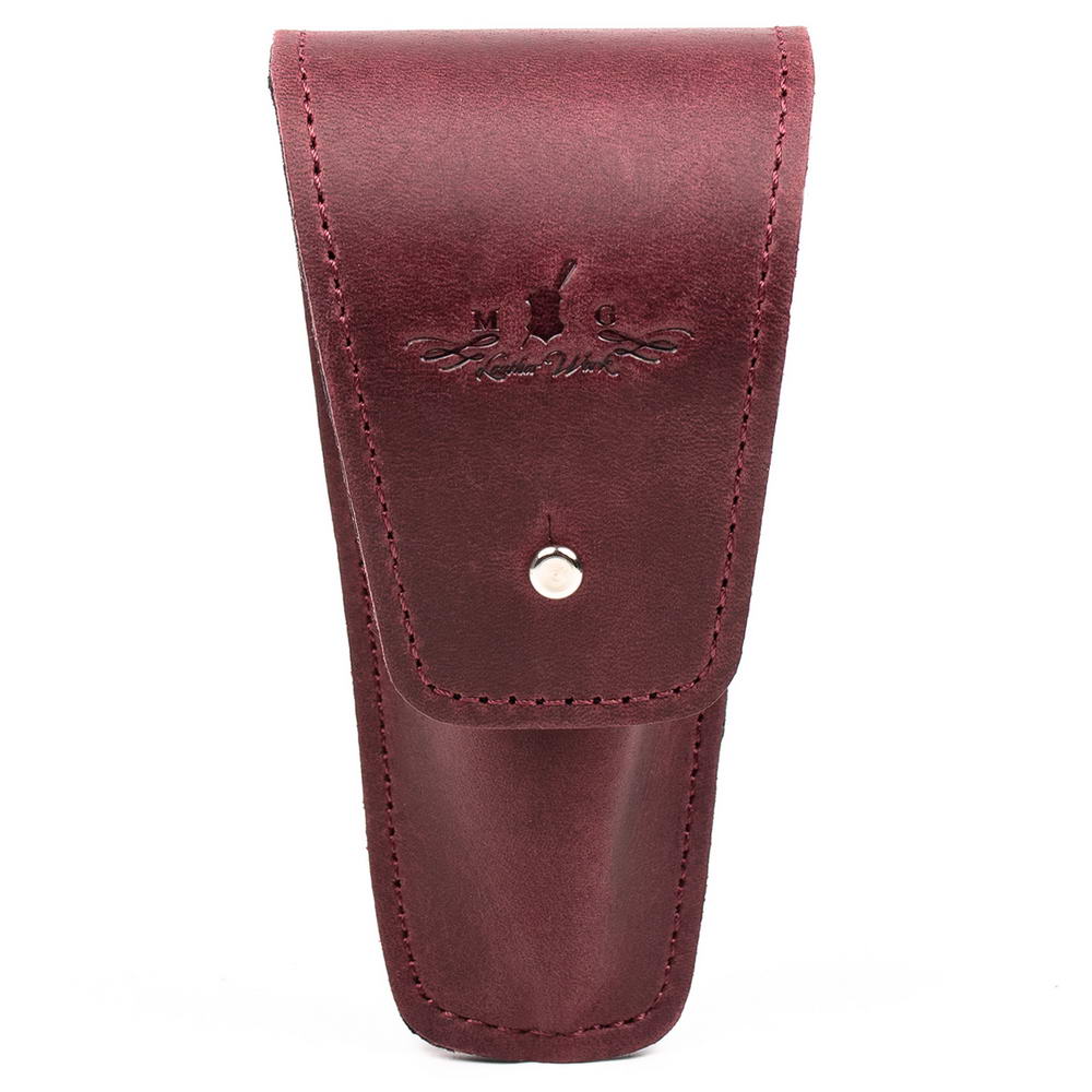 Single Trombone/Euphonium Mouthpiece Pouch | Crazy Horse Leather