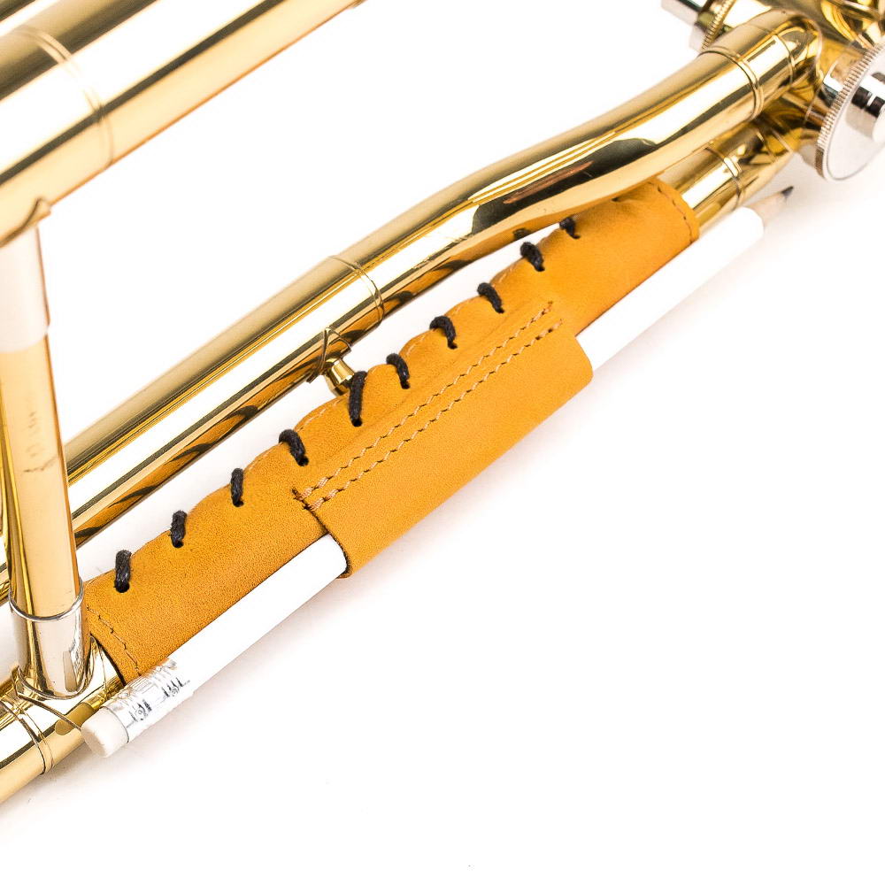 Trombone Hand and Neck Guards | Crazy Horse Leather