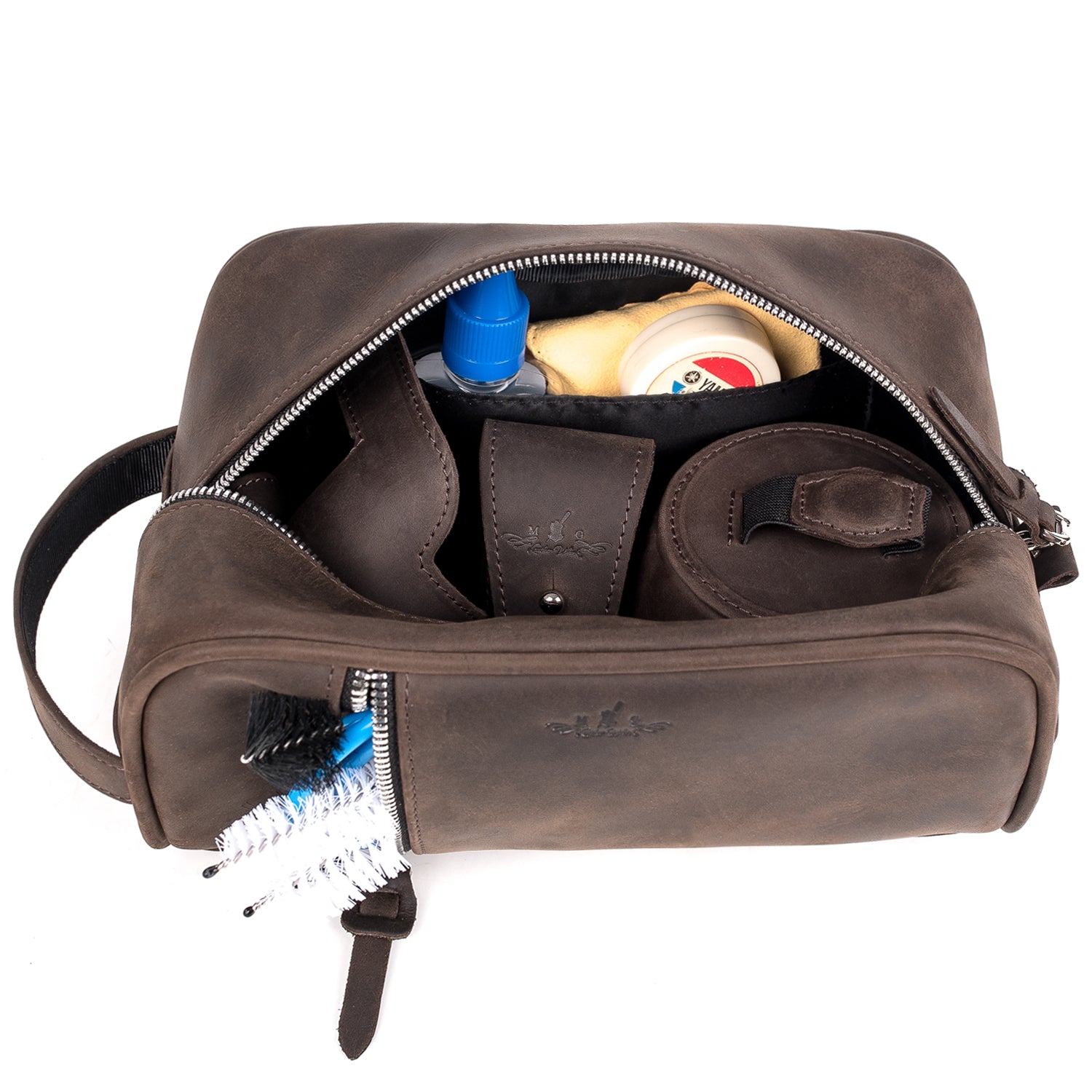 Trumpet Accessory Set with Travel Bag | Crazy Horse Leather