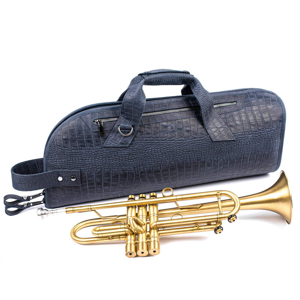 Trumpet Gig Bag | Single Case - Reptile Leather