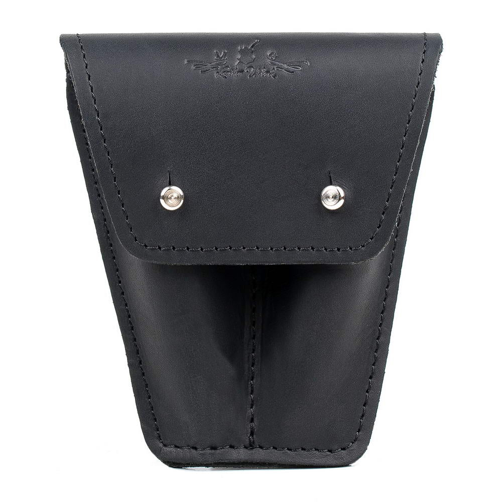 Double Trumpet Mouthpiece Pouch | Crazy Horse Leather
