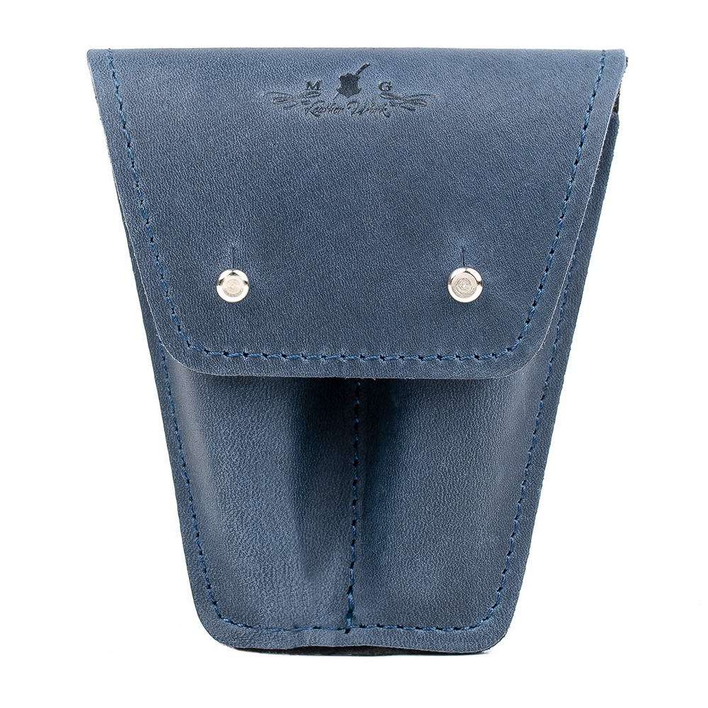 Double Trumpet Mouthpiece Pouch | Crazy Horse Leather