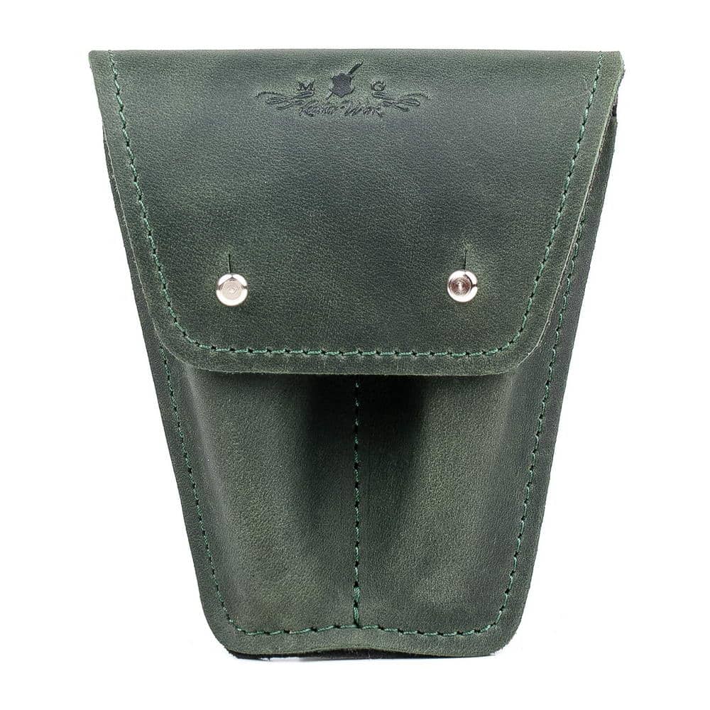 Double Trumpet Mouthpiece Pouch | Crazy Horse Leather