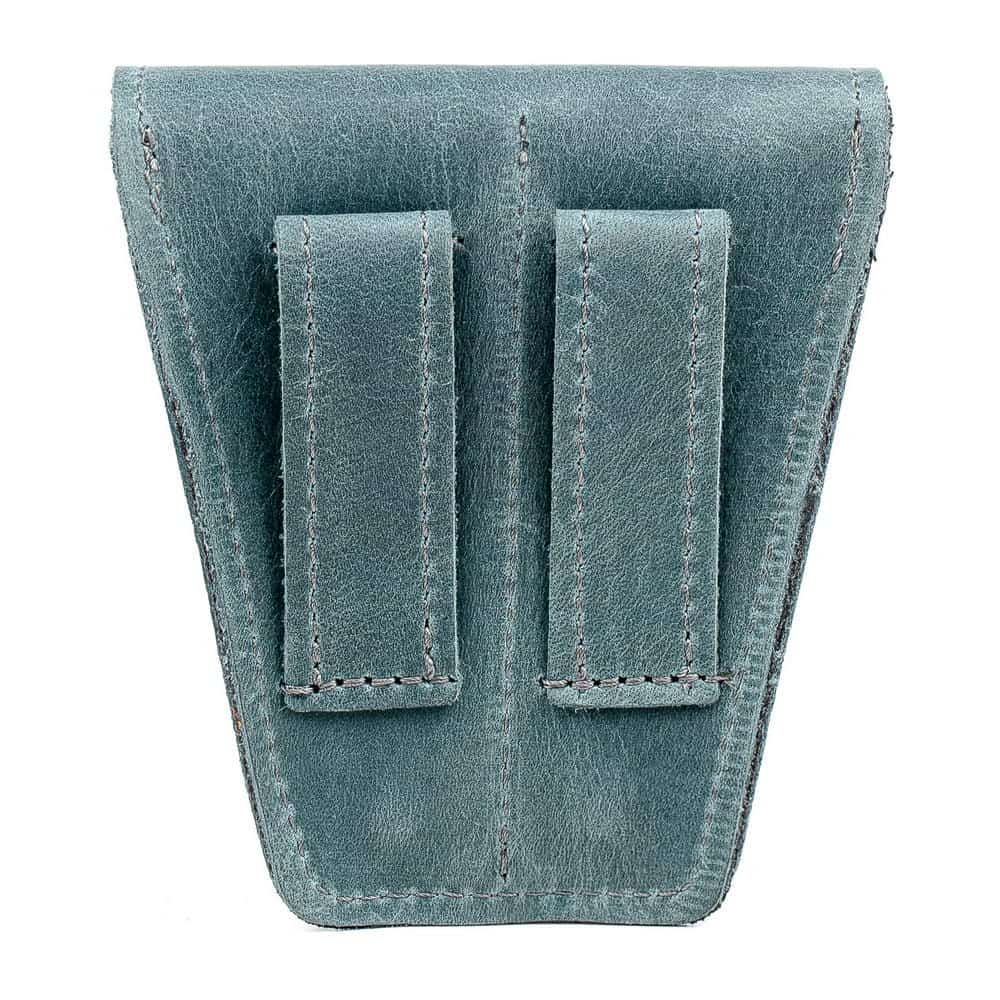 Double Trumpet Mouthpiece Pouch | Crazy Horse Leather