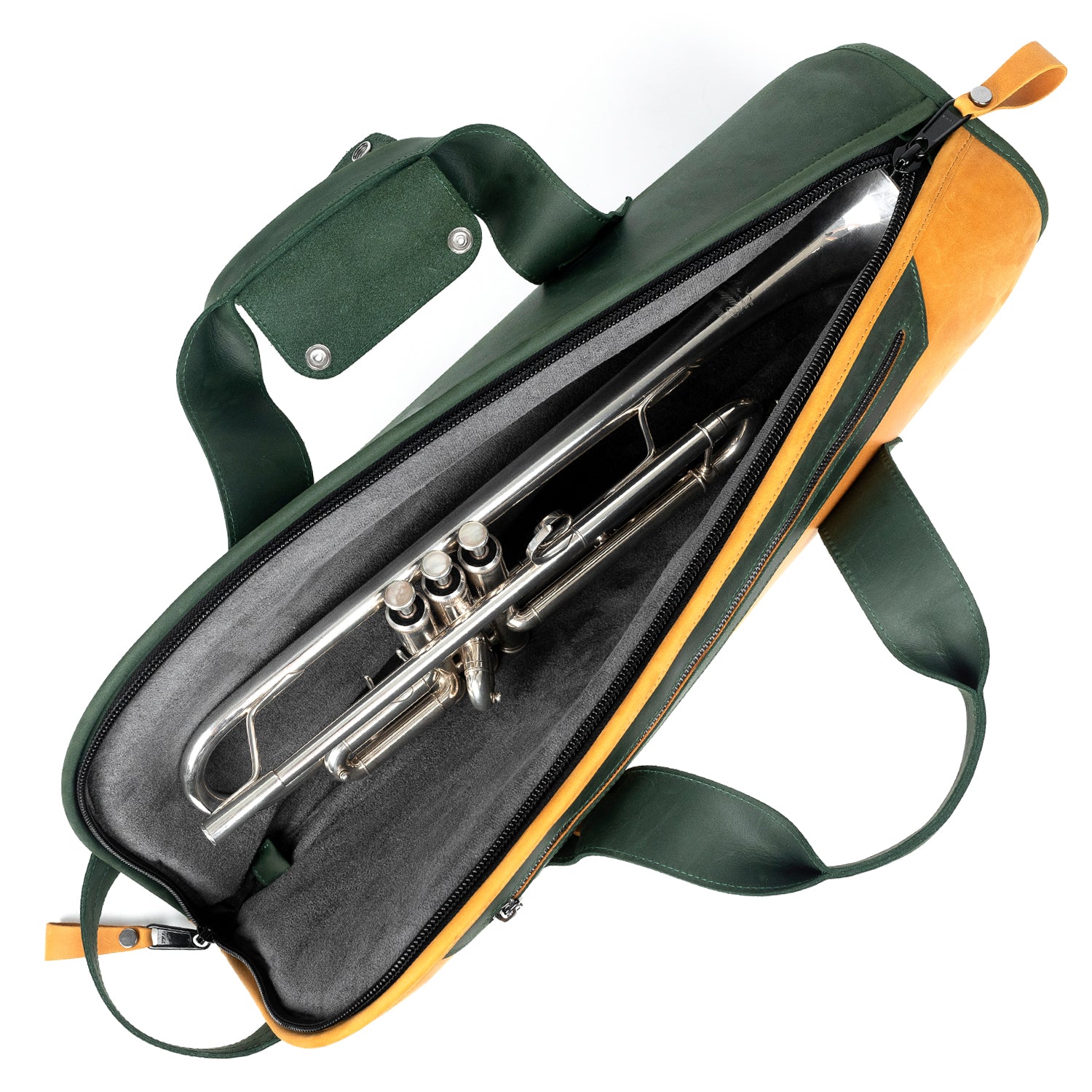 Trumpet Gig Bag | Single Case - Crazy Horse Leather