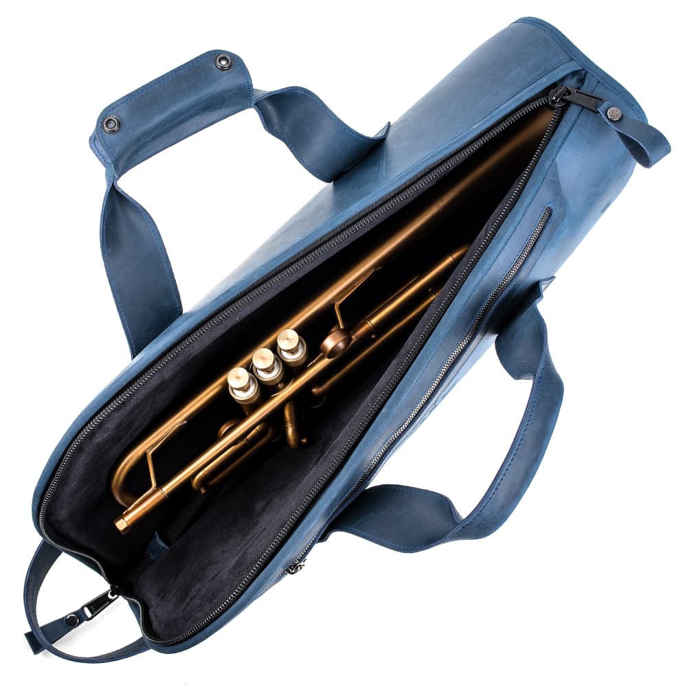 Trumpet Gig Bag | Single Case - Crazy Horse Leather