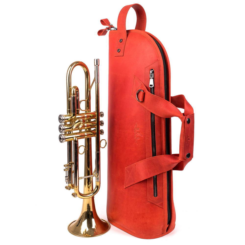 Trumpet Gig Bag | Single Case - Crazy Horse Leather