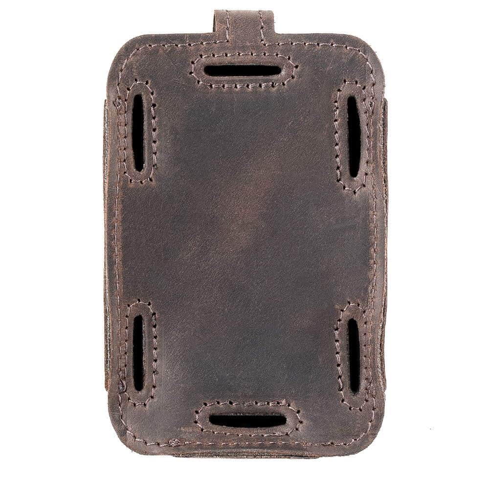 Trumpet Wireless Microphone Transmitter Holder | Crazy Horse Leather