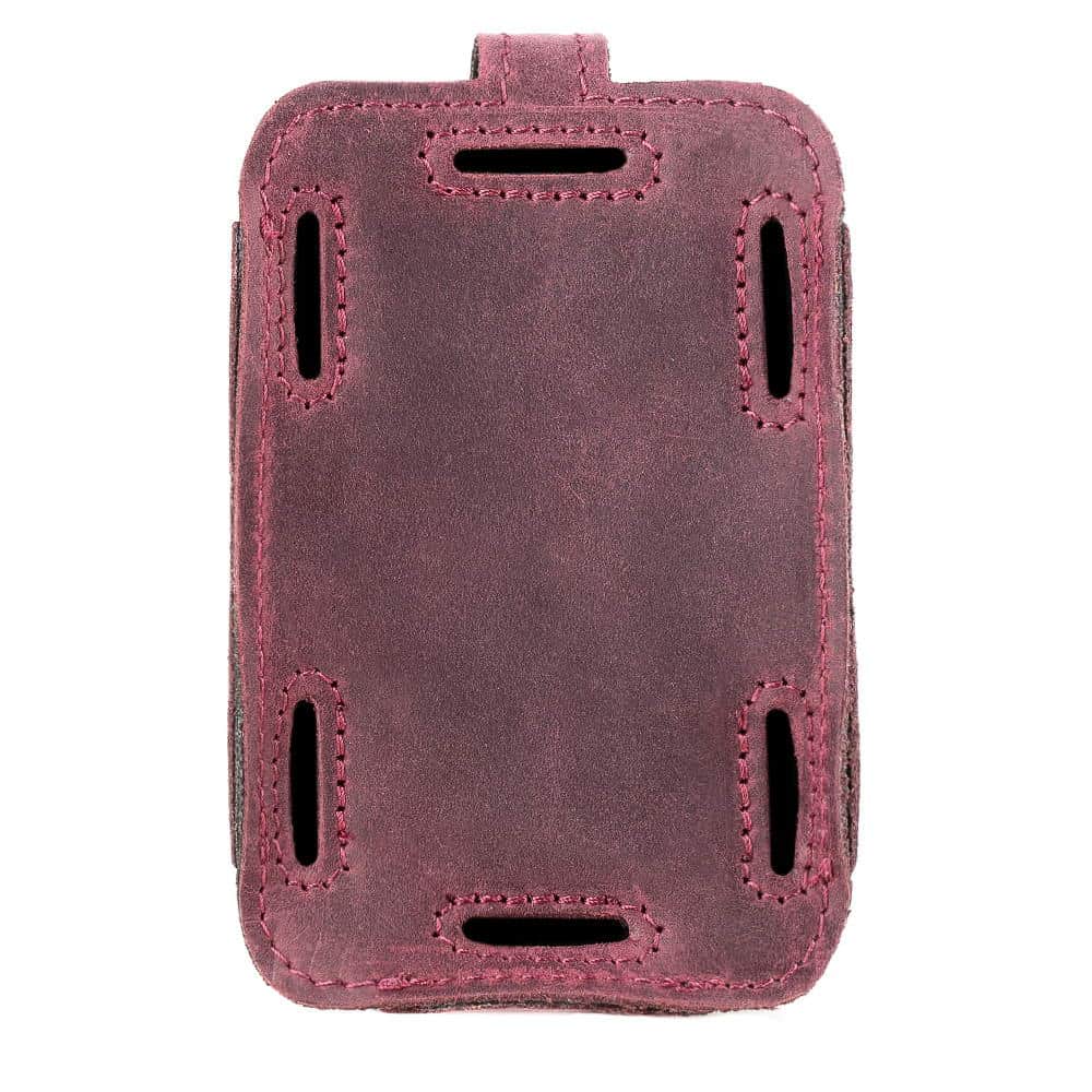 Trumpet Wireless Microphone Transmitter Holder | Crazy Horse Leather