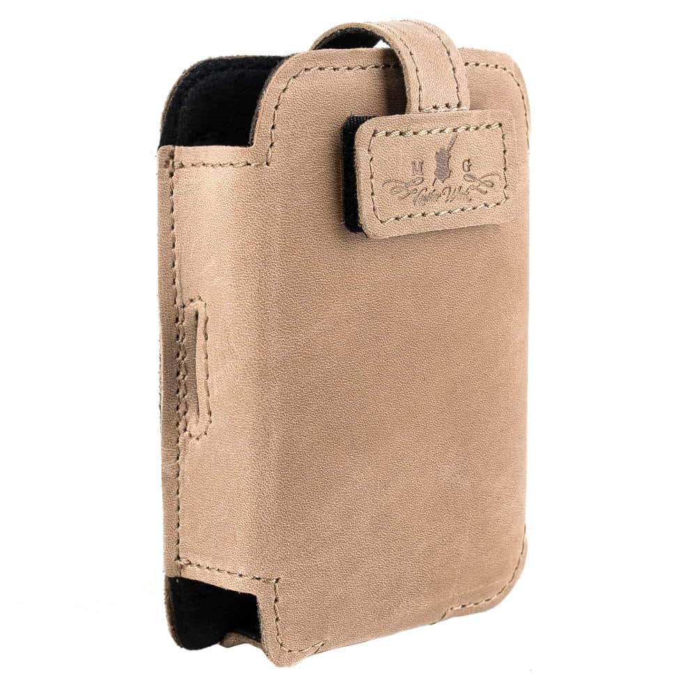 Trumpet Wireless Microphone Transmitter Holder | Crazy Horse Leather