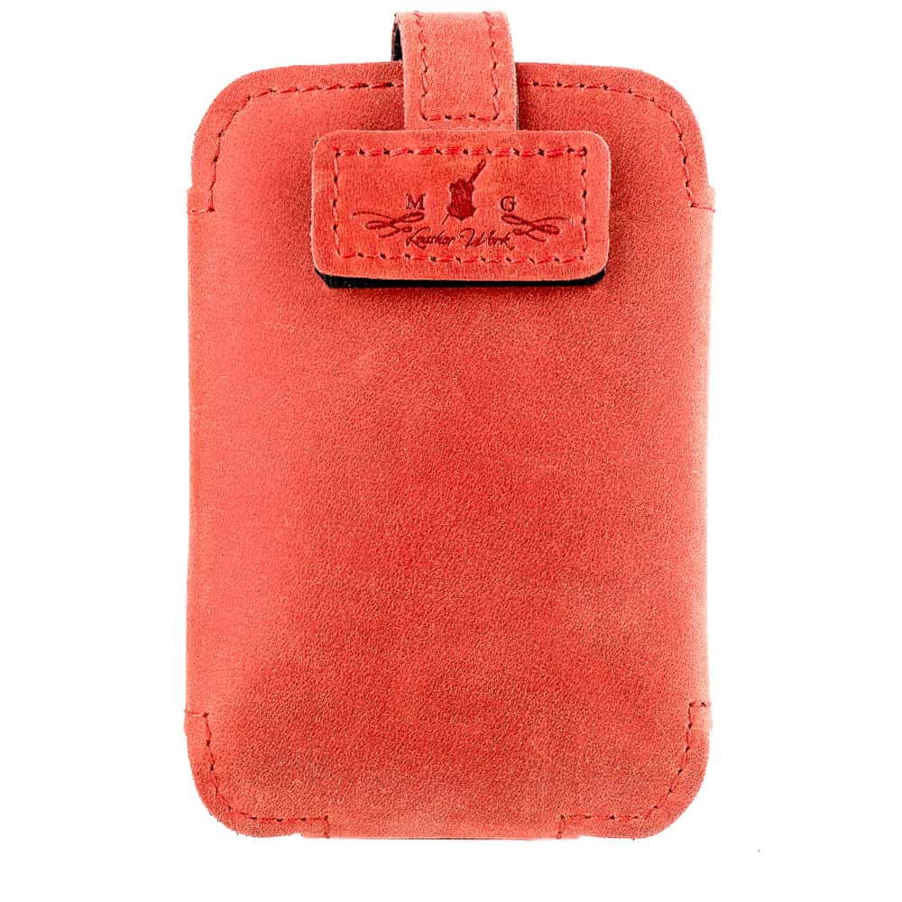 Trumpet Wireless Microphone Transmitter Holder | Crazy Horse Leather