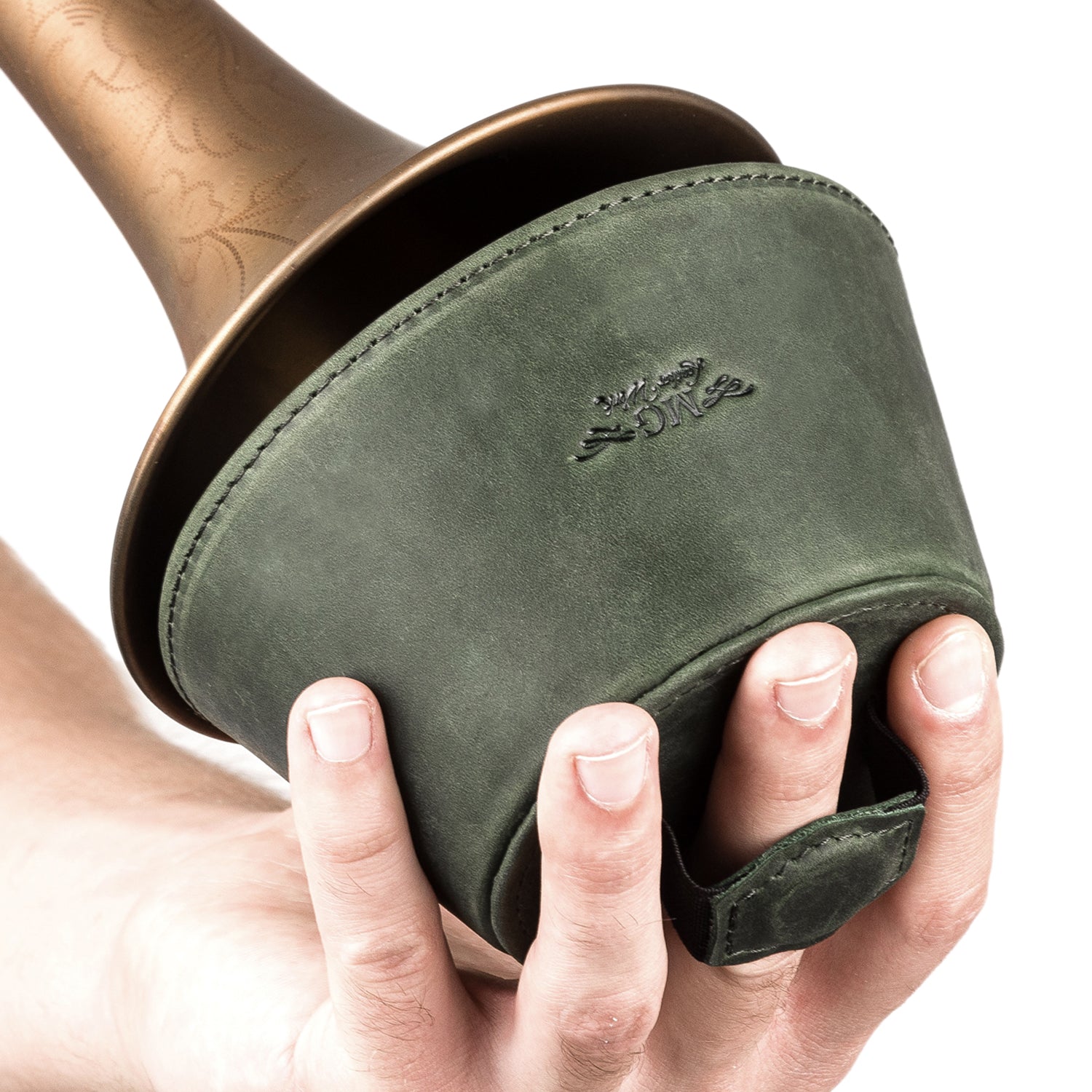 Trumpet Plunger Mute | Crazy Horse Leather