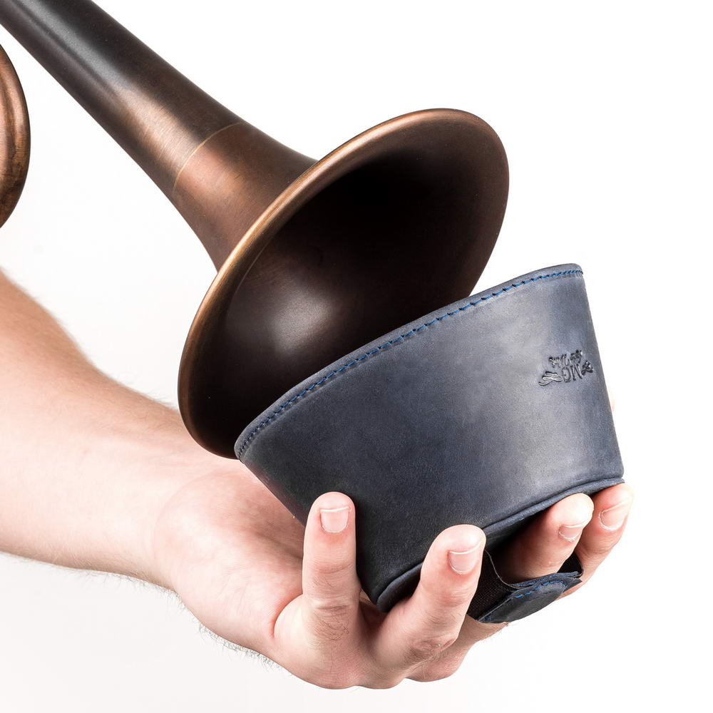 Trumpet Plunger Mute | Crazy Horse Leather