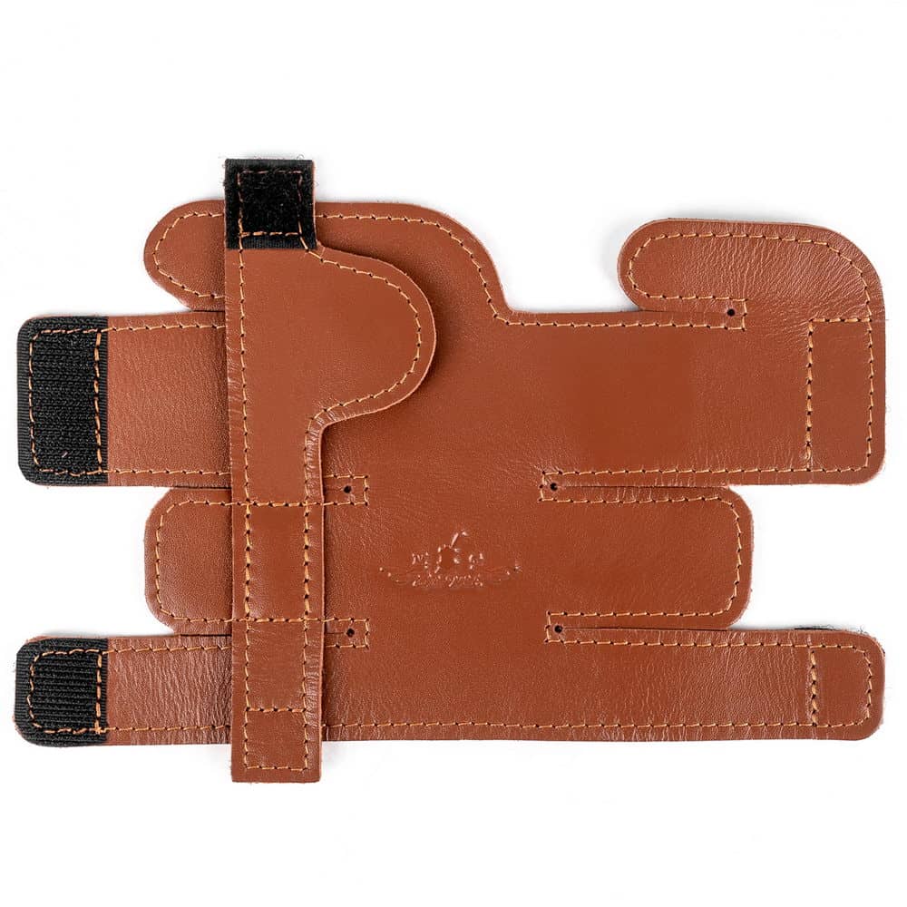 Trumpet-Hand-Guard-XL-Detroit-Leather-Light-Brown-Hand-Back