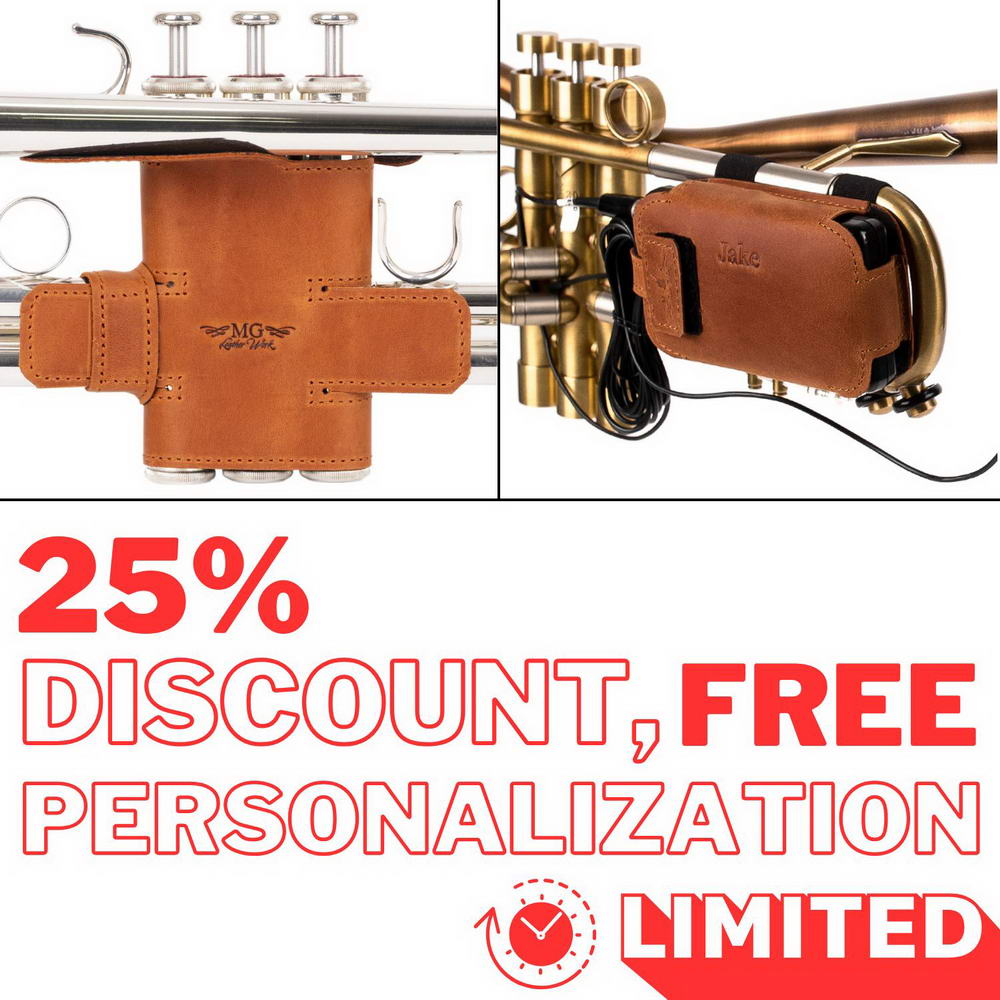 2-in-1 Trumpet Set: Valve Guard XL & Microphone Pouch