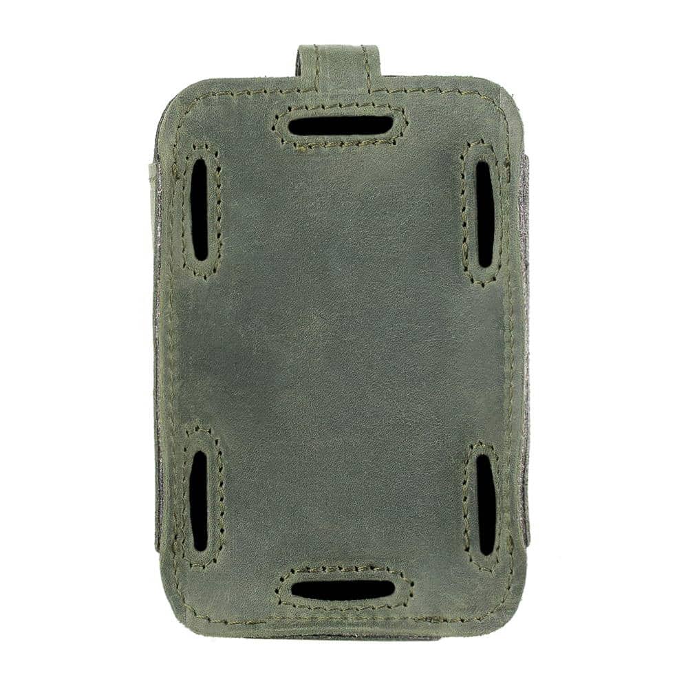Trumpet Wireless Microphone Transmitter Holder | Crazy Horse Leather