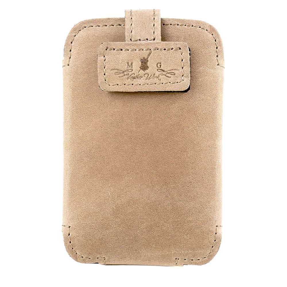 Trumpet Wireless Microphone Transmitter Holder | Crazy Horse Leather