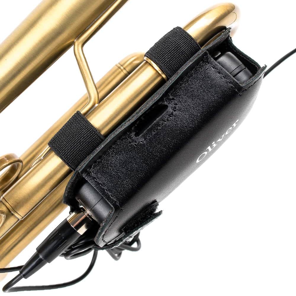Trumpet Wireless Transmitter Holder Detroit Black Side View