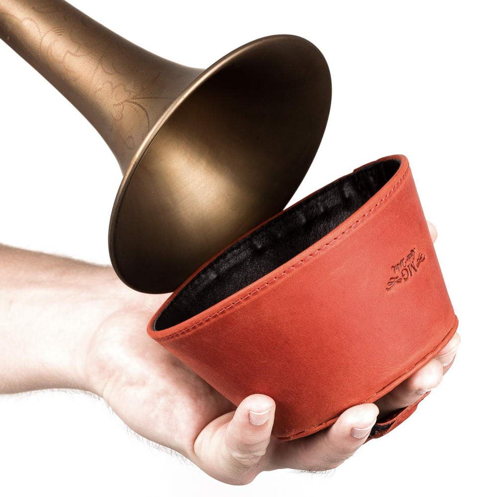 Trumpet Plunger Mute | Crazy Horse Leather
