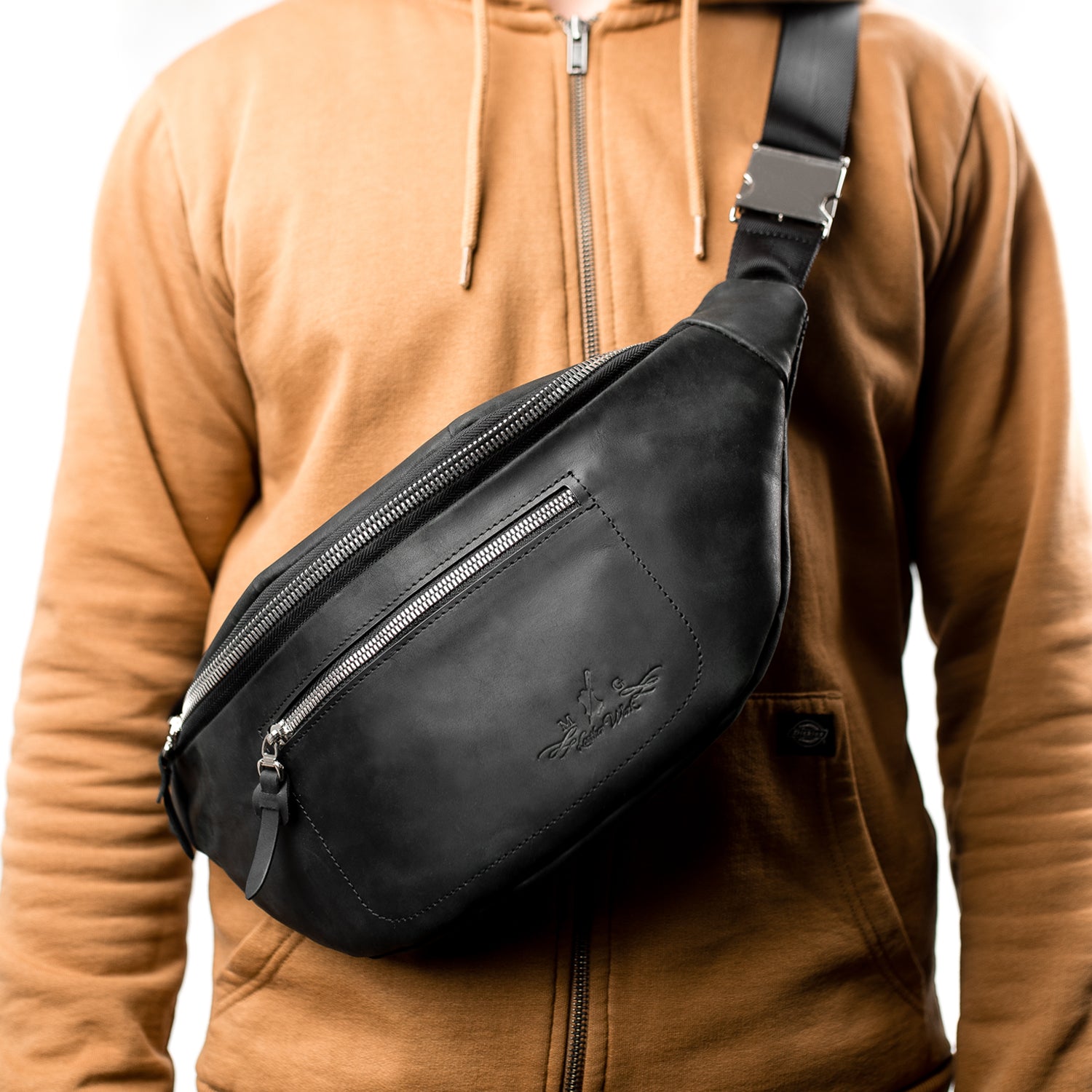 Waist Bag Crazy Horse Leather