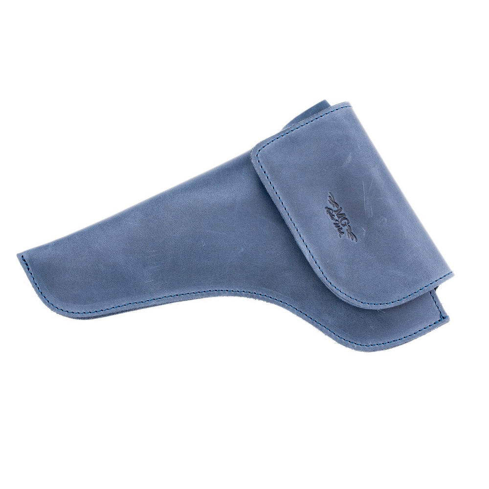 Alto/Tenor Saxophone Neck Pouch Crazy Horse Leather