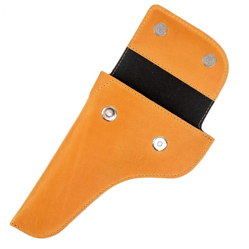 Alto/Tenor Saxophone Neck Pouch Crazy Horse Leather