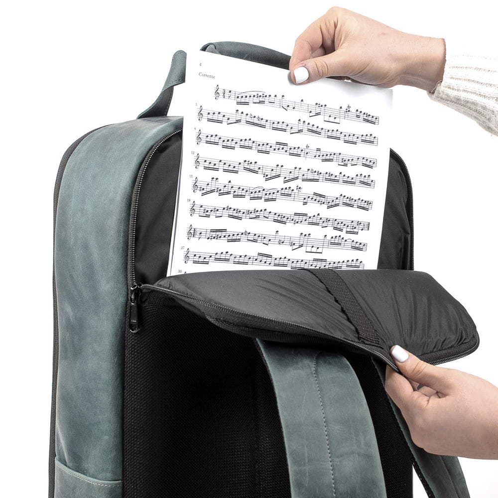 Flute Backpack | Crazy Horse Leather