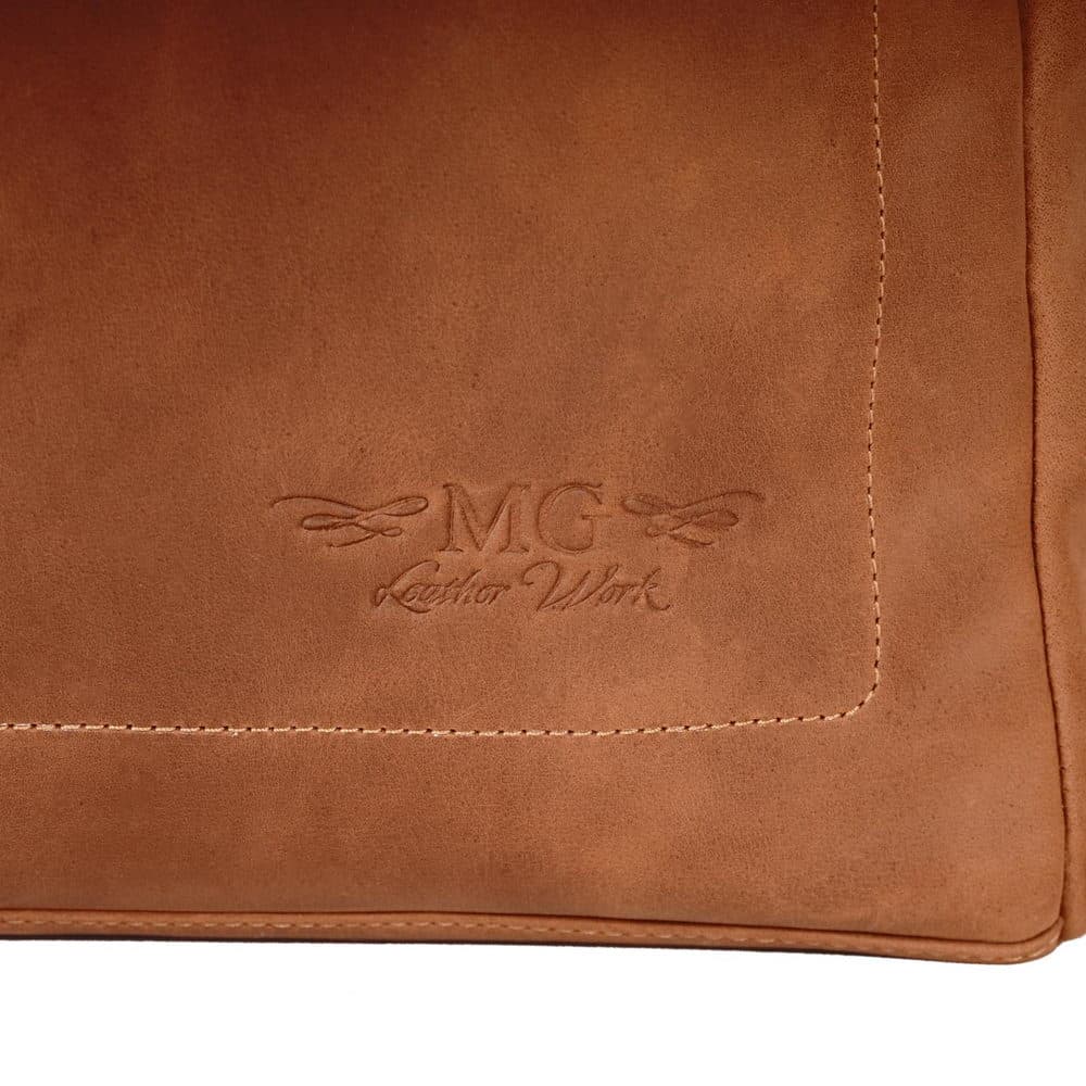 City Backpack With Padded Shoulder Straps Crazy Horse Leather