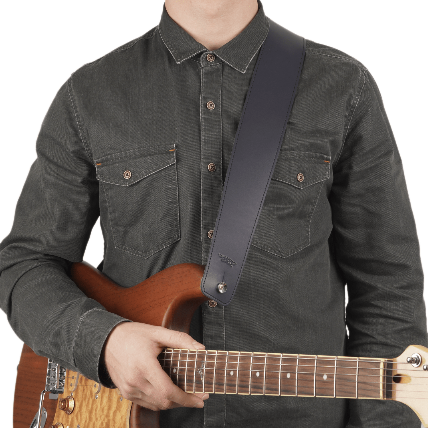 Classic Leather Guitar Strap