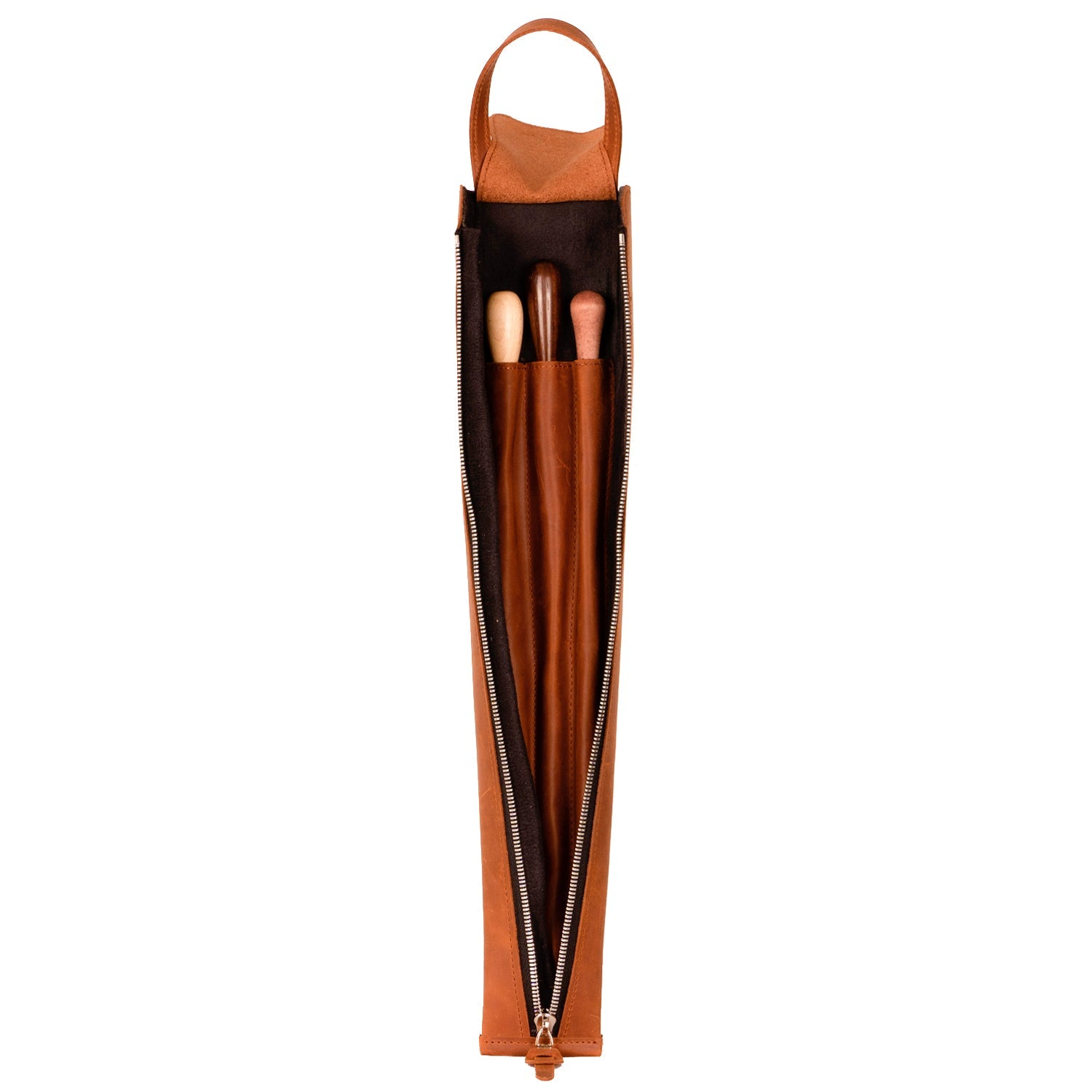Conductor's Baton Case Crazy Horse Leather