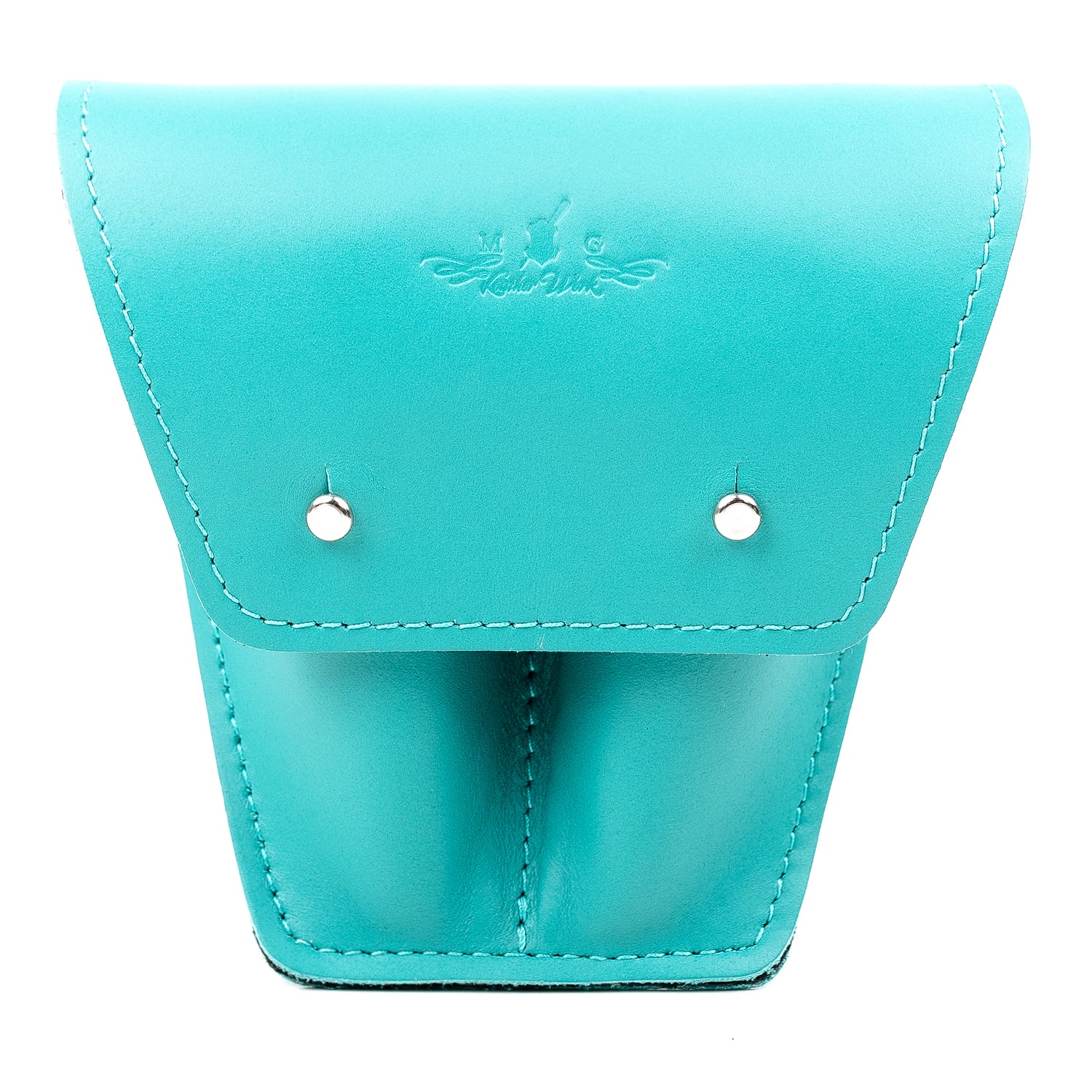 Double Trombone/Euphonium Mouthpiece Pouch | Crazy Horse Leather
