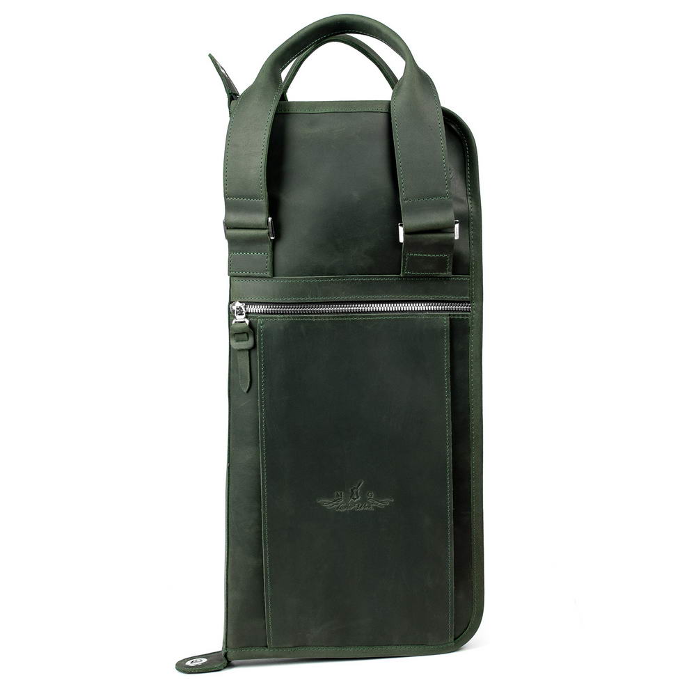 Large Drumstick Bag | Drum Key Holder - Crazy Horse Leather