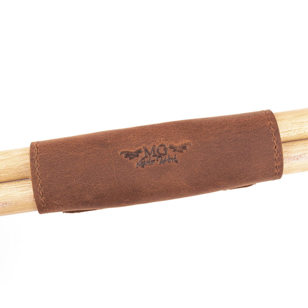 Drumstick Holder | Crazy Horse Leather