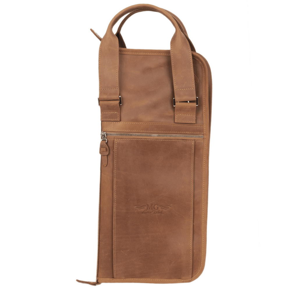 Large Drumstick Bag | Drum Key Holder - Crazy Horse Leather