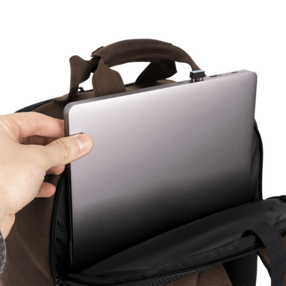 Flute Backpack | Crazy Horse Leather