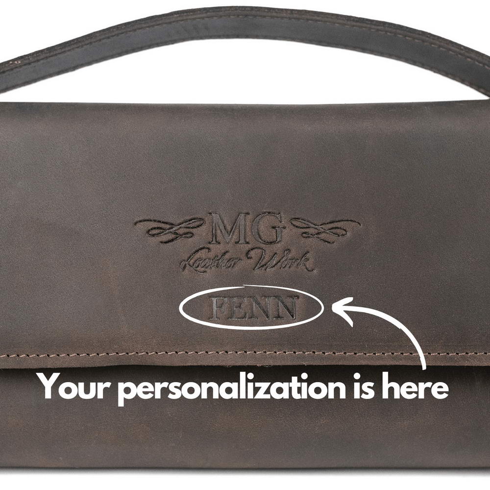 Flute Bag | Classic Style - Crazy Horse Leather