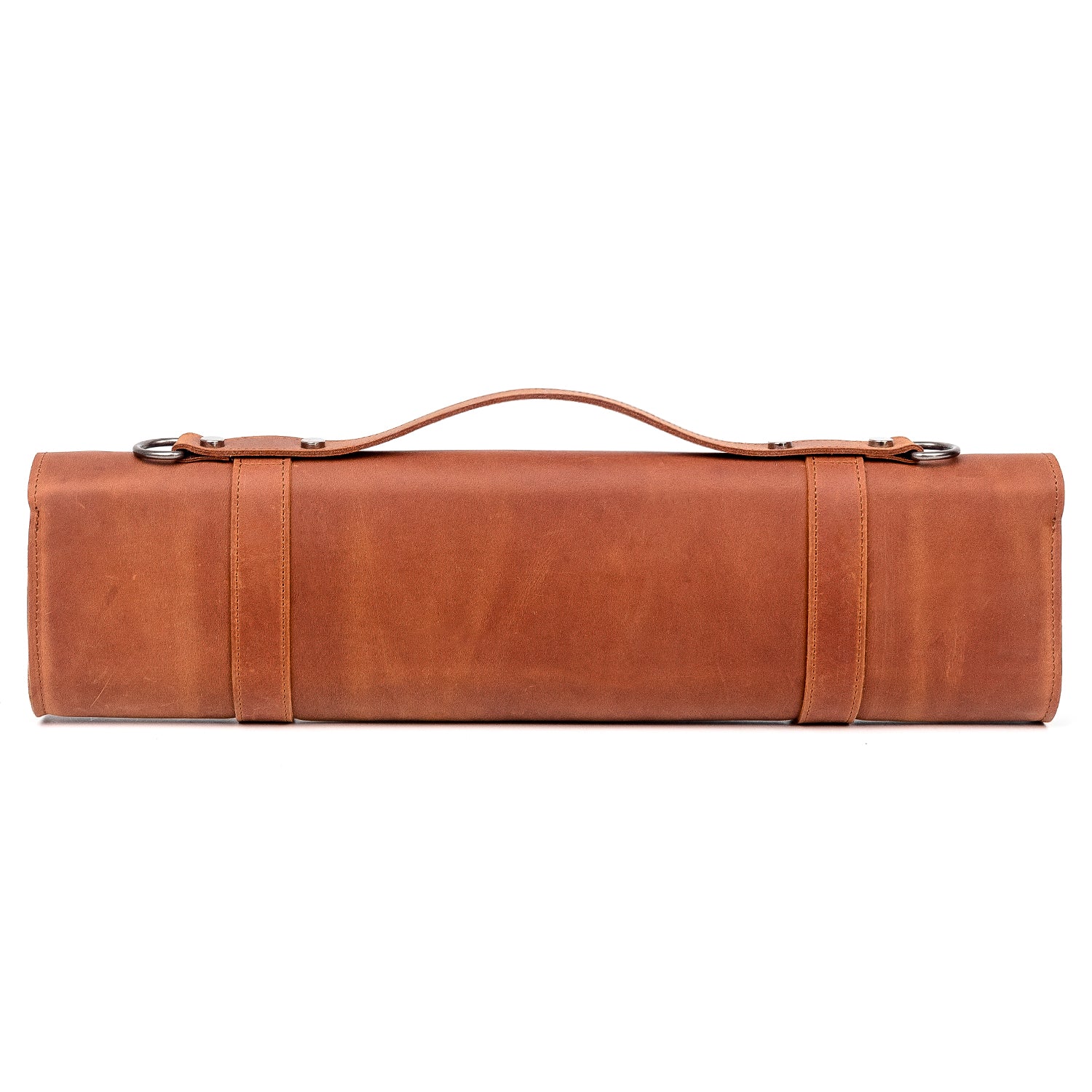 Flute Bag Classic Style Crazy Horse Leather