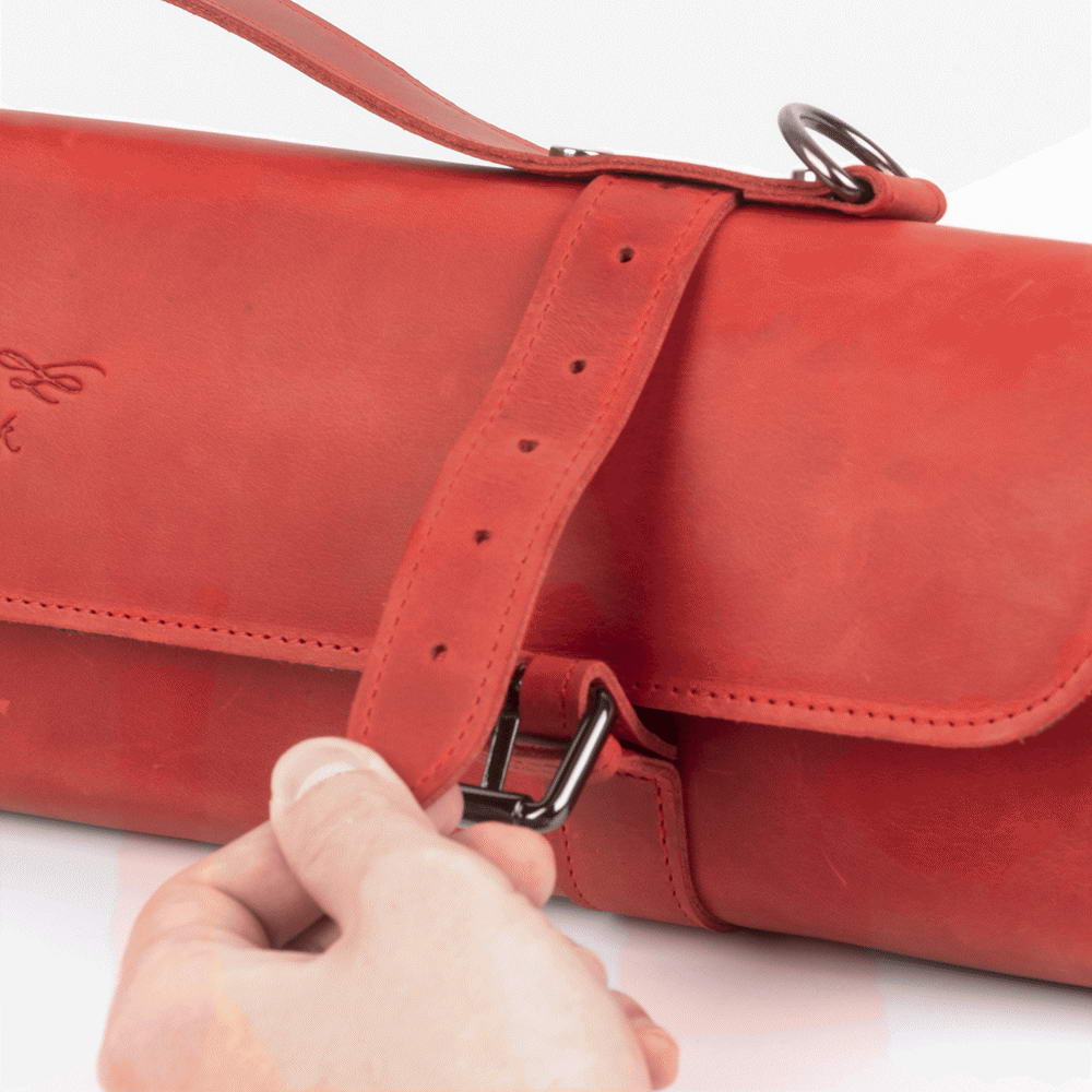 Flute Bag | Classic Style - Crazy Horse Leather