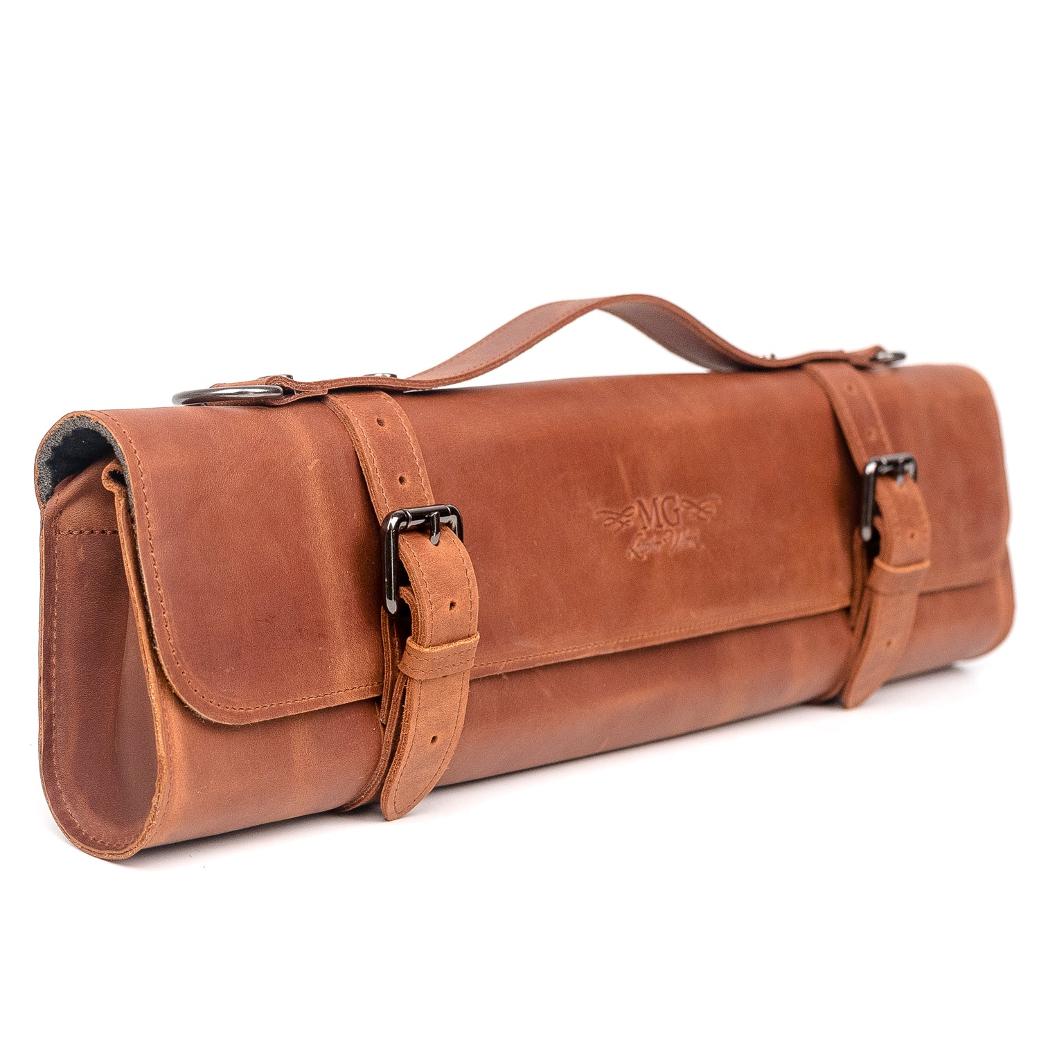 Flute Bag Classic Style Crazy Horse Leather