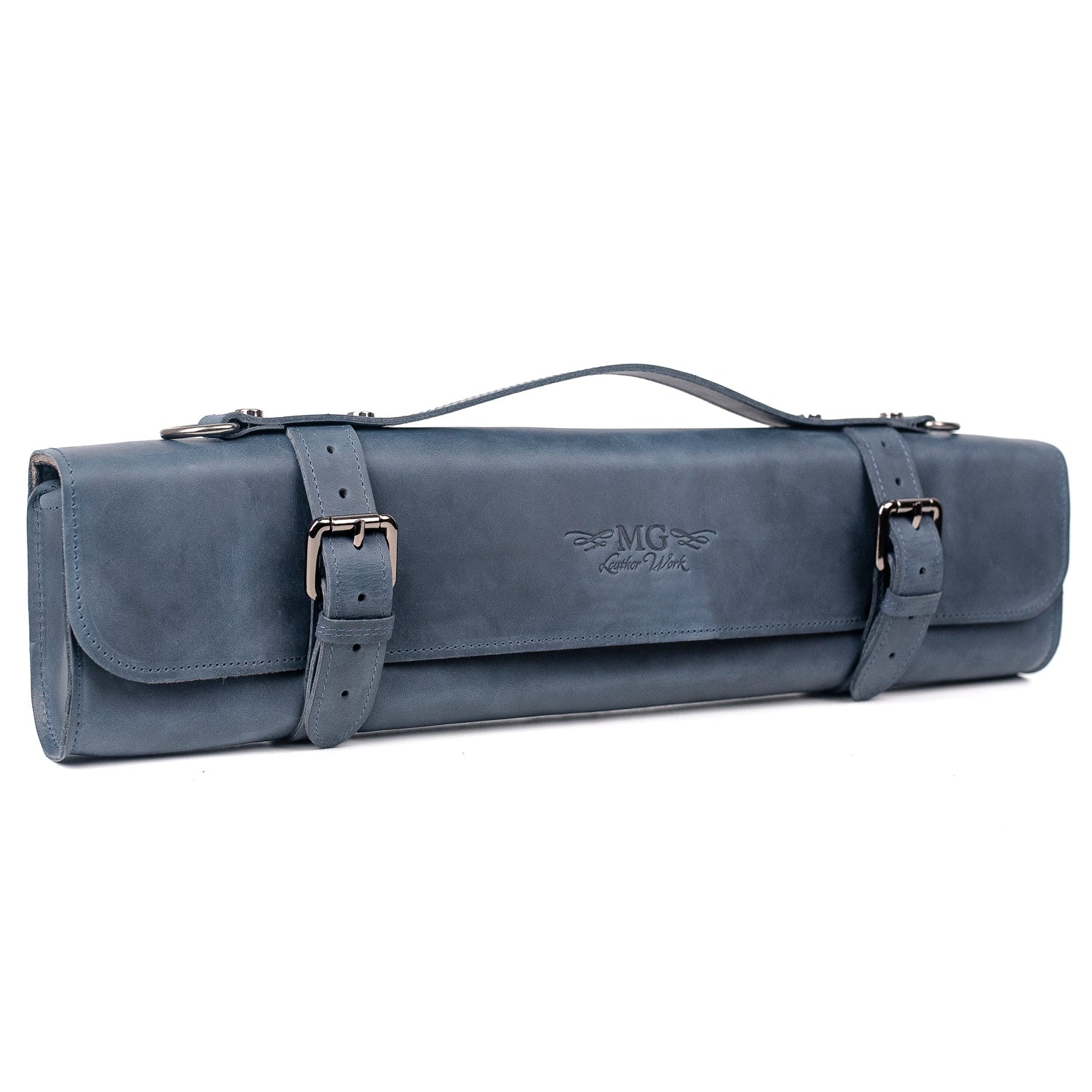 Flute Bag Classic Style Crazy Horse Leather