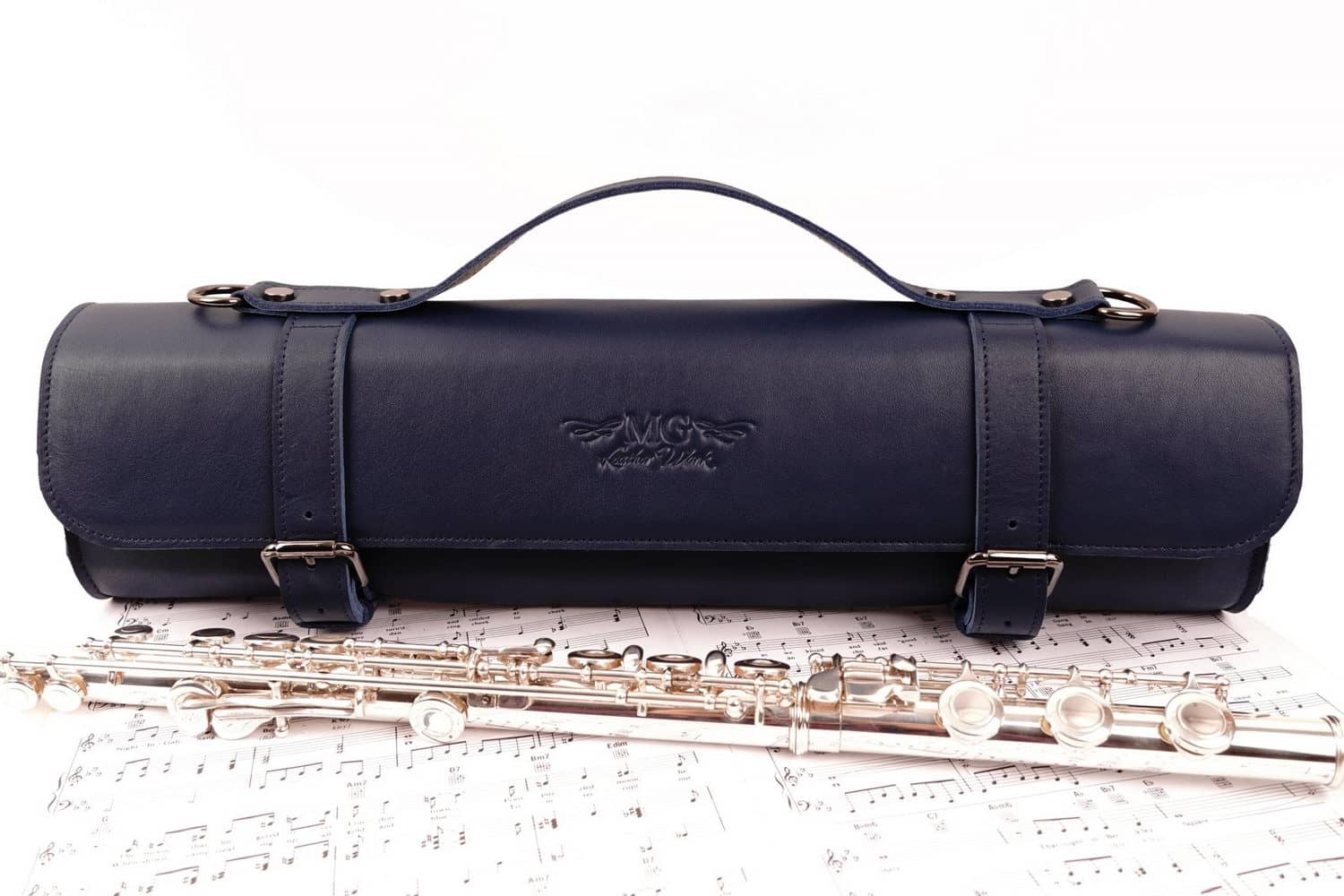 Flute Bag Classic Style Detroit Leather