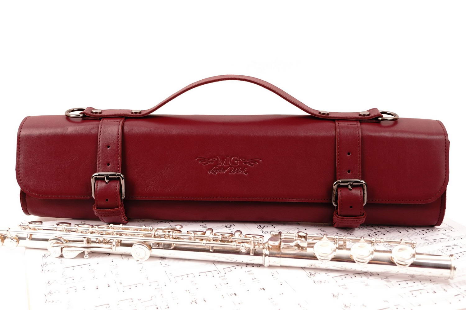 Flute Bag Classic Style Detroit Leather