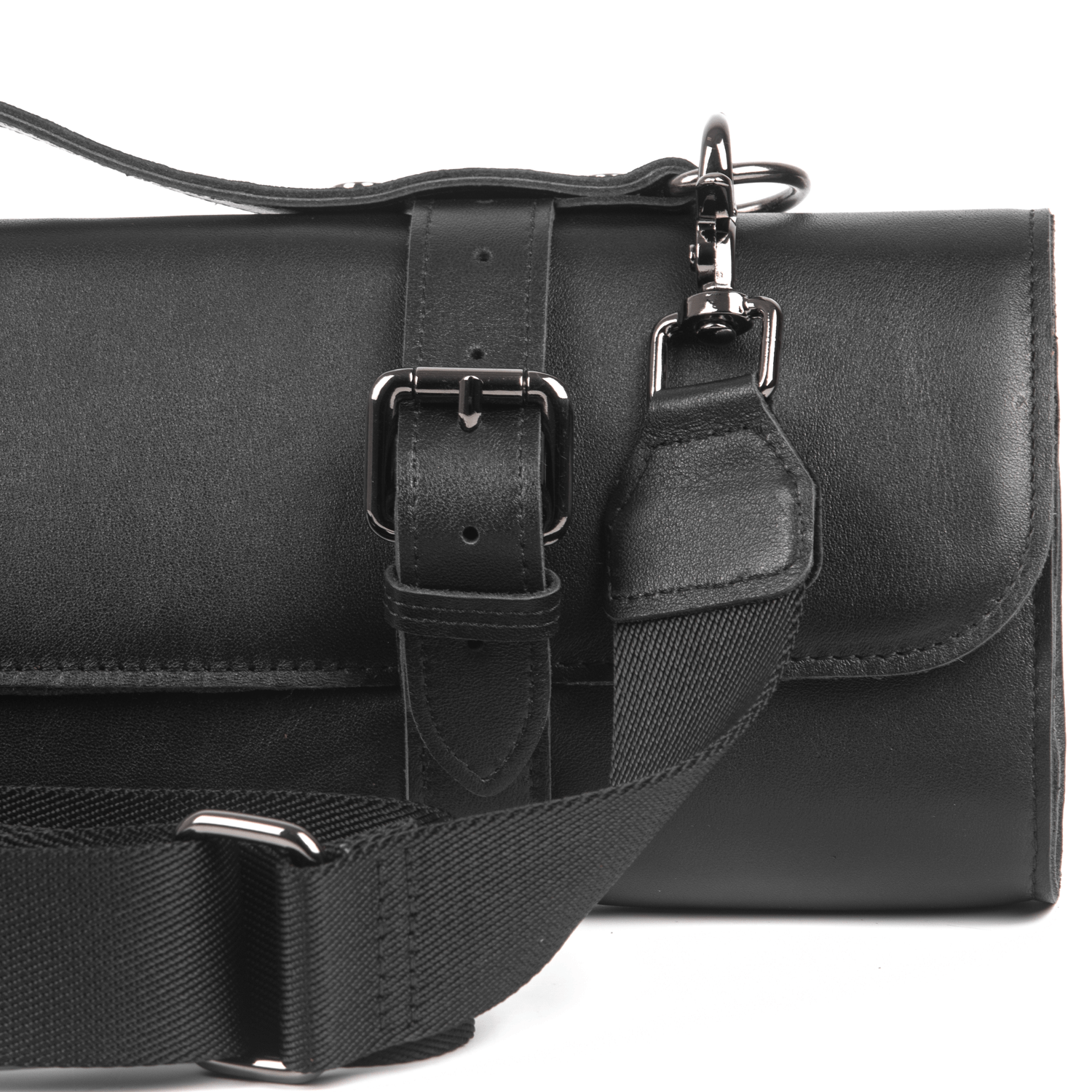Flute Bag Classic Style Detroit Leather
