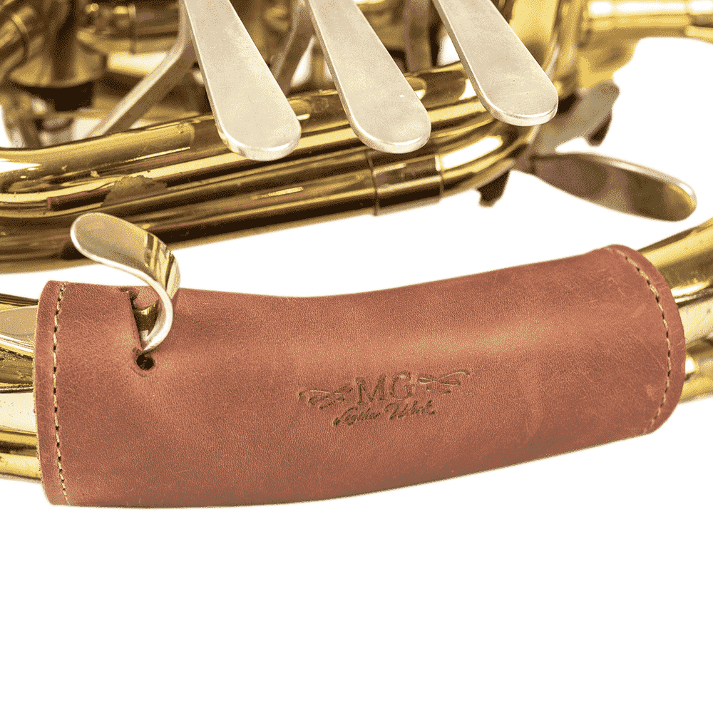 French Horn Guard L Crazy Horse Leather