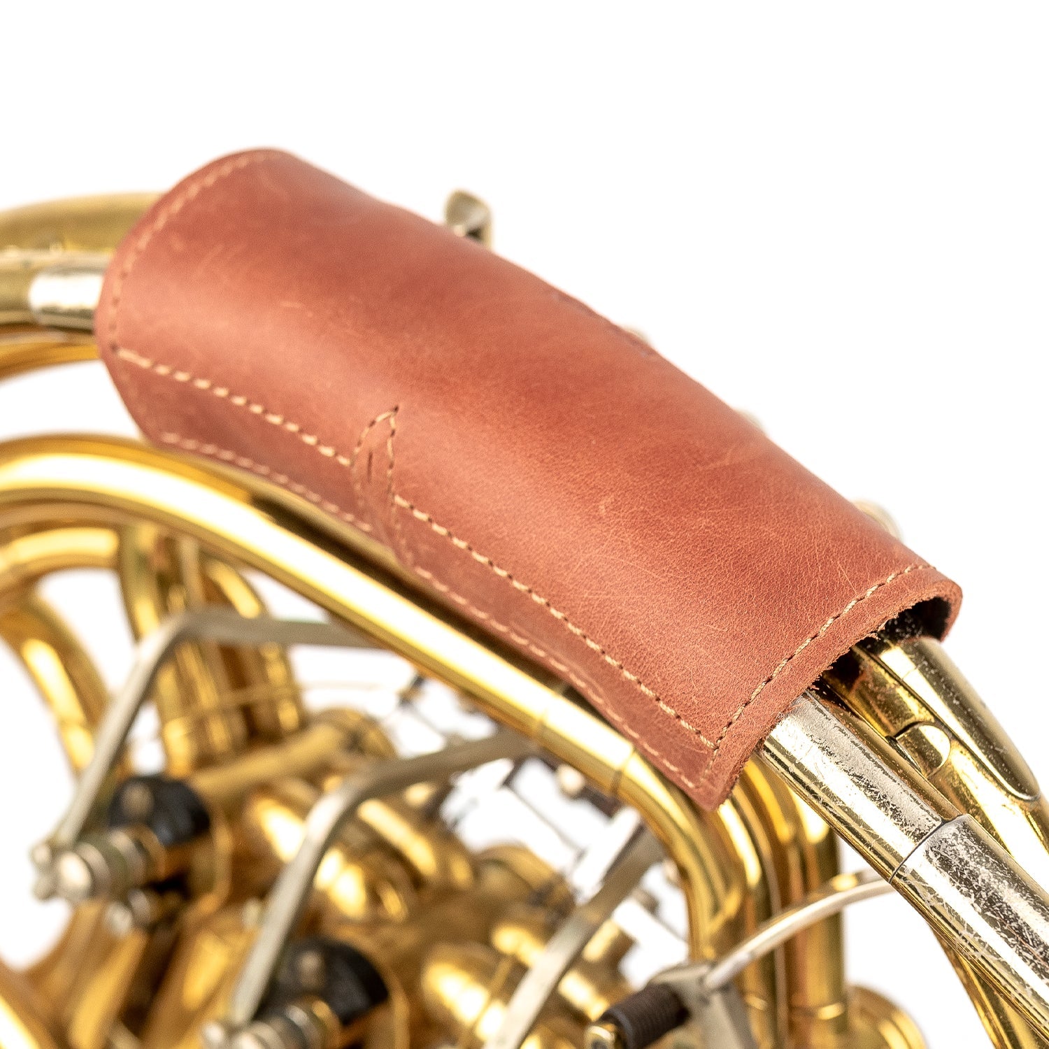 French Horn Guard L Crazy Horse Leather