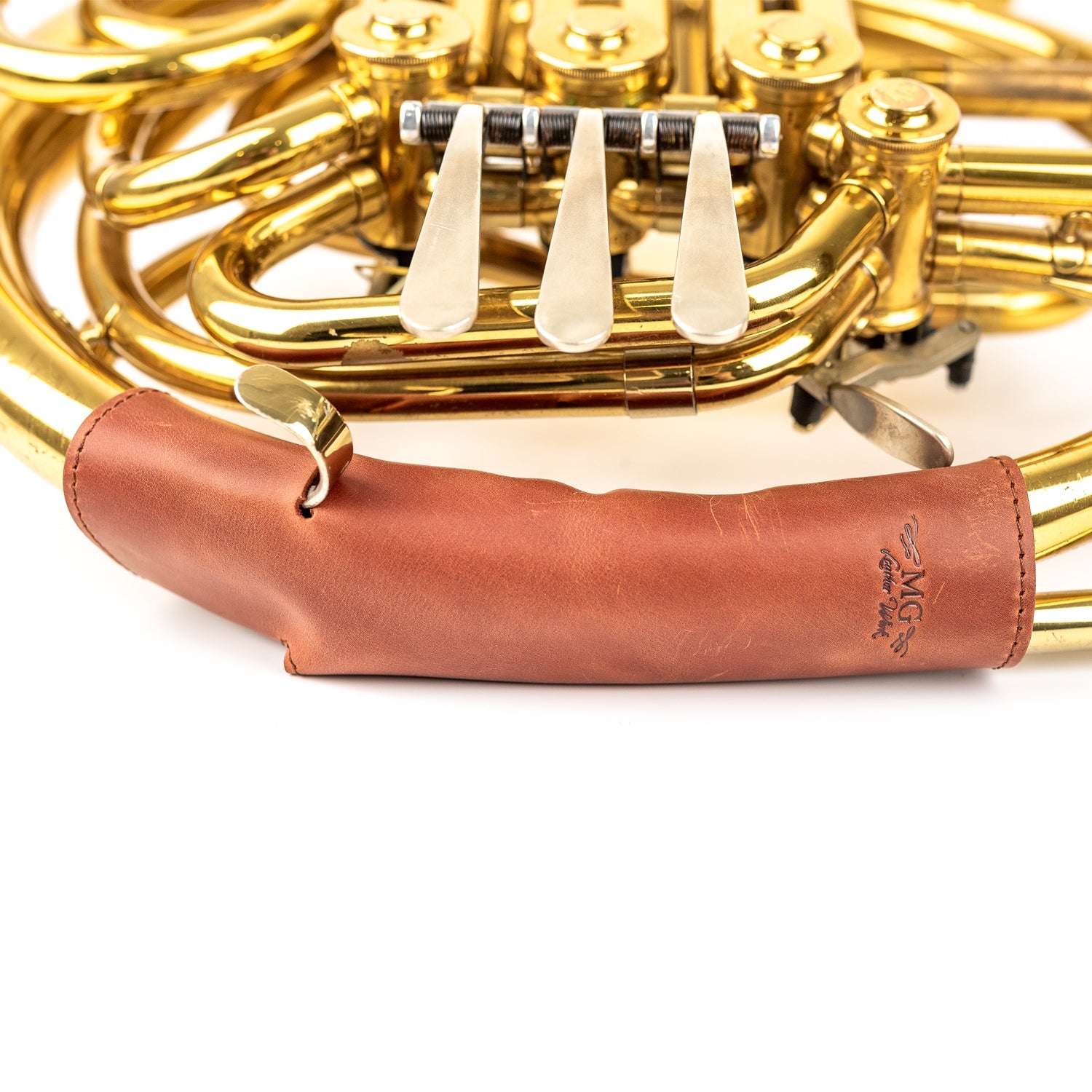 French Horn Guard XL Crazy Horse Leather