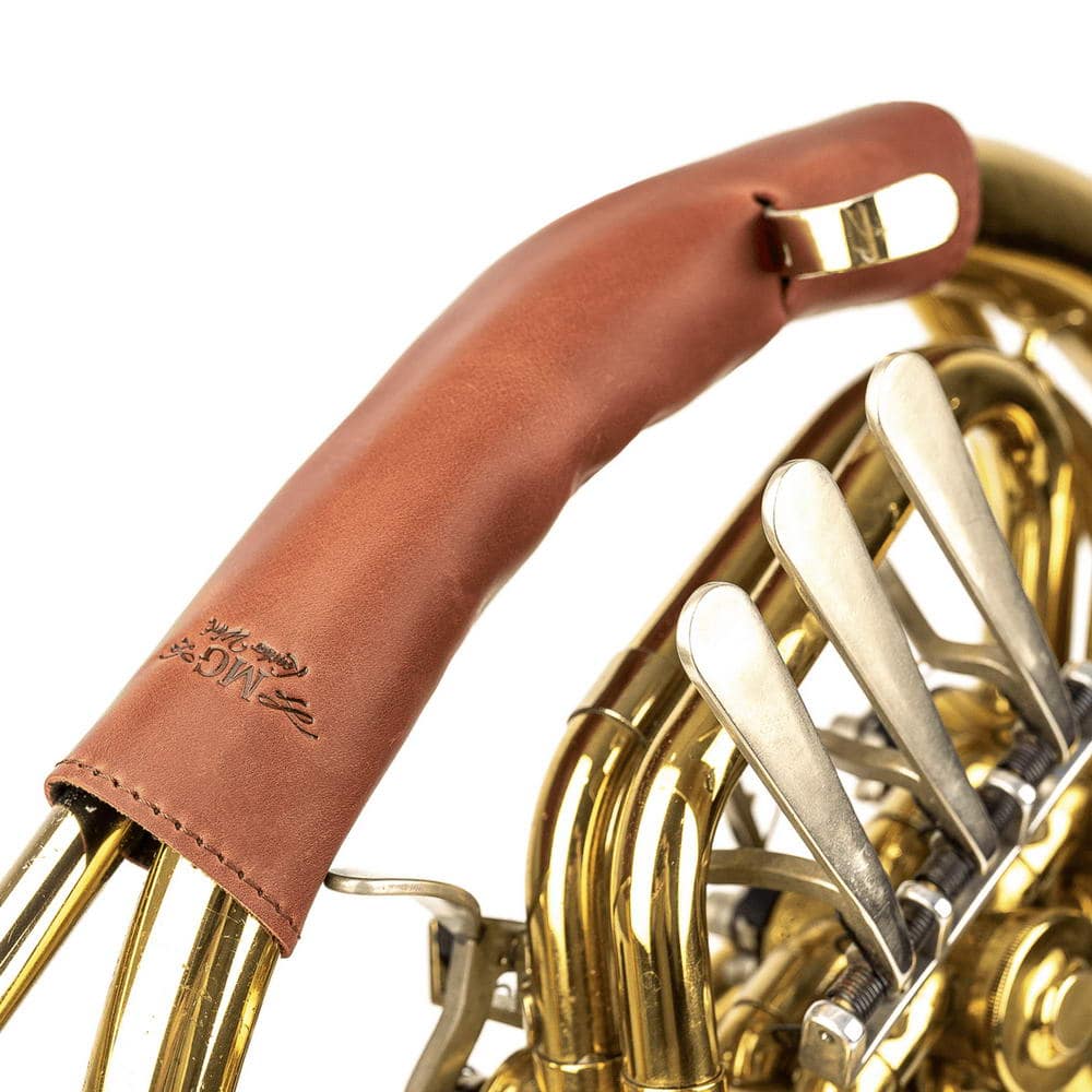3-in-1 French Horn XL Set: Hand Strap, Hand Guard & Double Mouthpiece Pouch