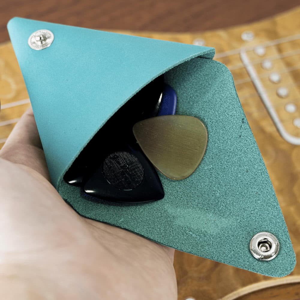 Guitar Pick Pouch | Crazy Horse Leather